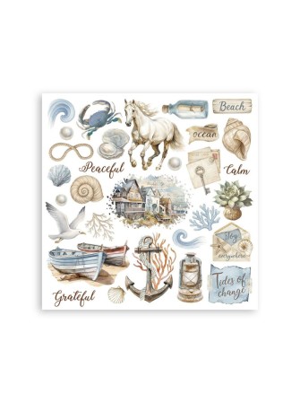 Rub'ons Kit - Collection "Silent Sea" - Stamperia