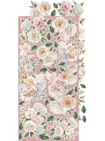 Pack de décors Mix  - Collection "Rose Emotions"  - Craft O'Clock