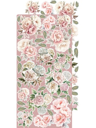 Pack de décors Mix  - Collection "Rose Emotions"  - Craft O'Clock