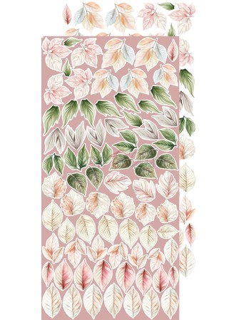 Pack de décors Mix  - Collection "Rose Emotions"  - Craft O'Clock