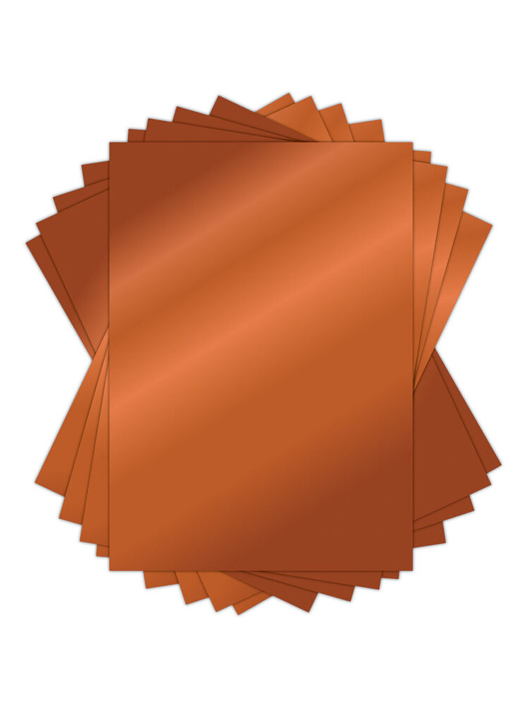 Kit Assortiment feuilles de papier Miroir A4 - Craft Consortium