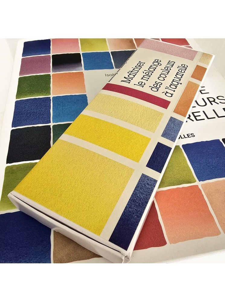 Maitriser le mélange des couleurs à l'aquarelle - Kit de 11 tubes d'aquarelle de couleurs primaires - Isaro