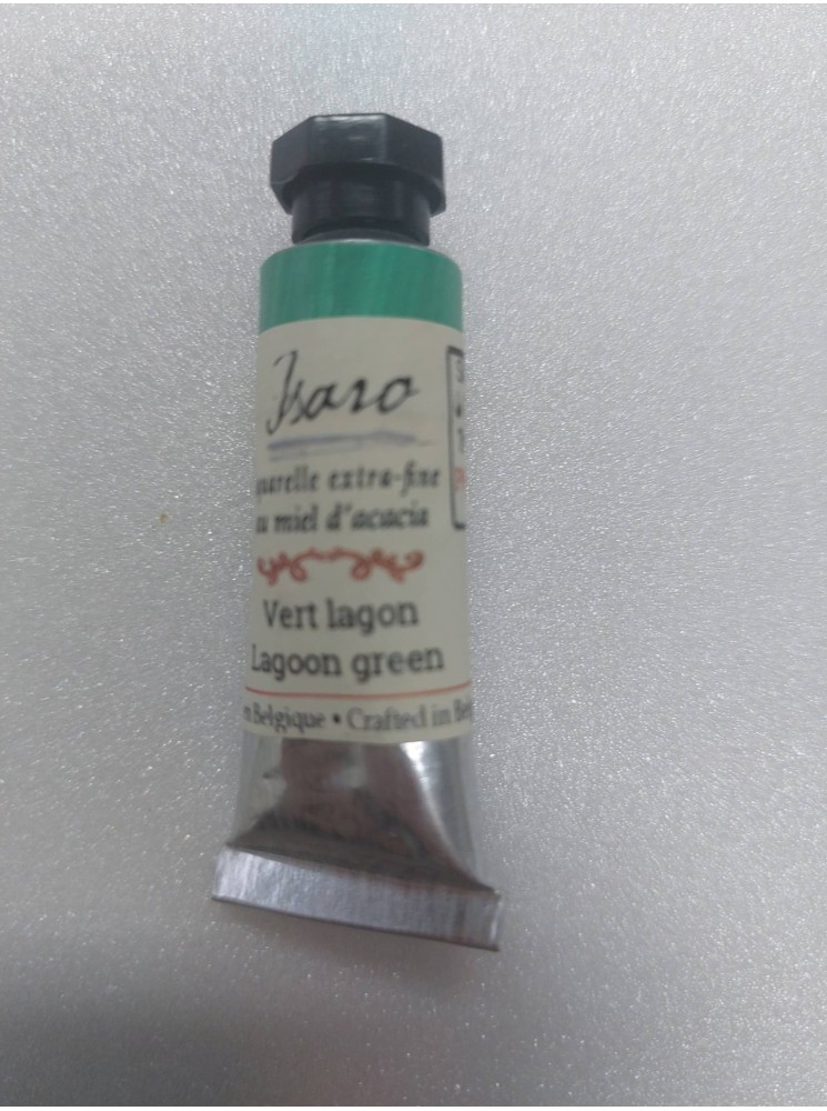 Aquarelle extra fine en tube - Vert lagon - Isaro