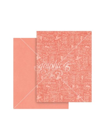 Pack papiers Patterns A4 - Collection "Fairy Boutique" - Graphic 45