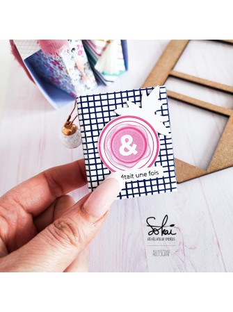 Gabarit en bois pour album - collection "So'Family" - Sokaï