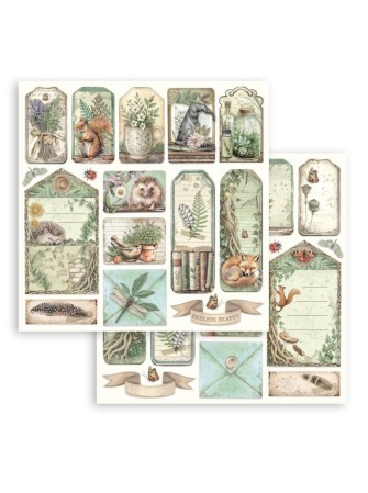 Pack papiers  - Collection "Herbarium Silvae" - Stamperia