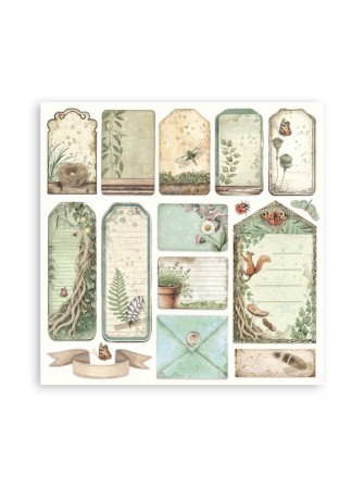 Maxi Pack papiers - Collection "Herbarium Silvae" - Stamperia