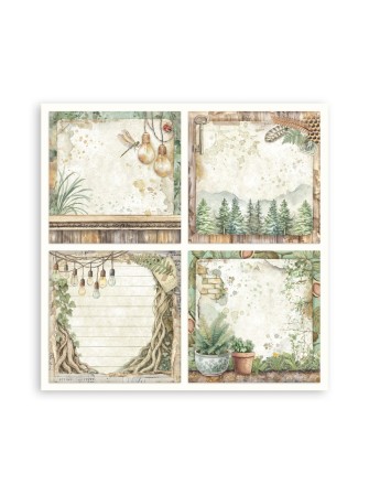 Maxi Pack papiers - Collection "Herbarium Silvae" - Stamperia