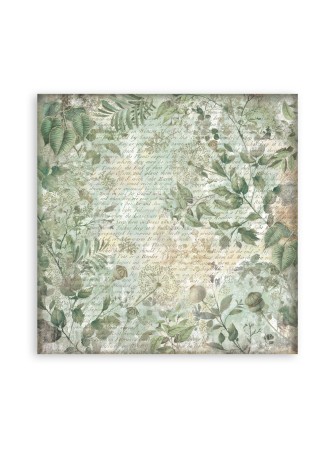 Maxi Pack papiers 20 x 20 cm  - Collection "Herbarium Silvae" - Stamperia
