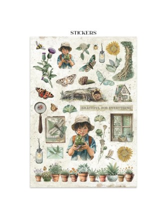 Junk Journal - Collection "Herbarium Silvae" - Stamperia