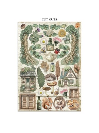 Junk Journal - Collection "Herbarium Silvae" - Stamperia