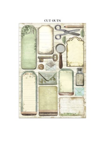 Junk Journal - Collection "Herbarium Silvae" - Stamperia