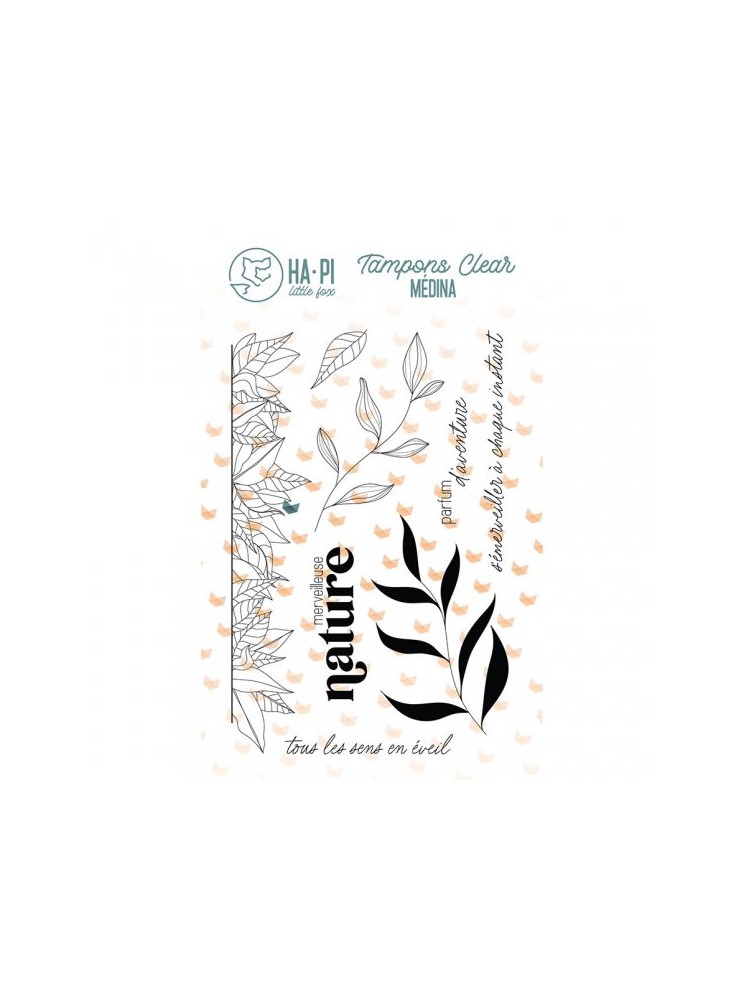 Nature - Collection "Medina" - tampon clear - HA PI Little fox