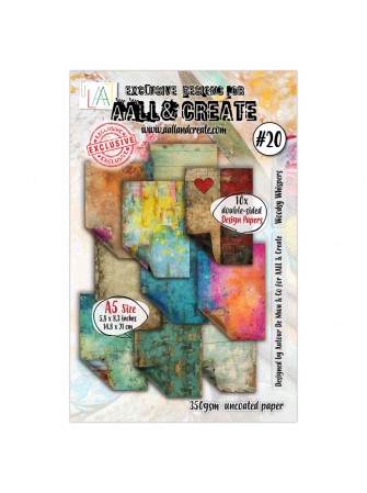 Pack de papiers imprimés A5...