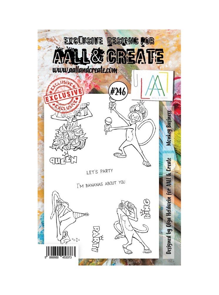 Tampon n° 246 : Monkey Business - Aall & create