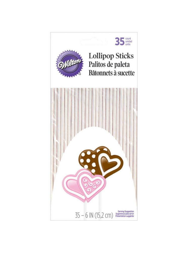 Bâtonnets à sucettes - Wilton